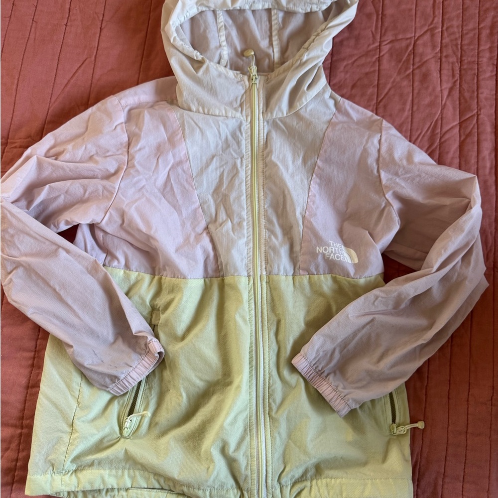 The North Face Cream Mesh Jacket